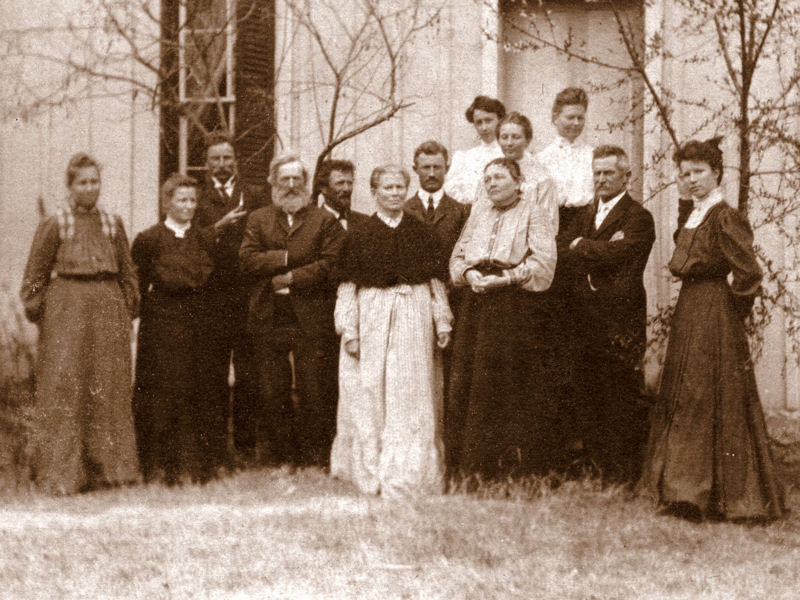 The Fritz Fuchs family, 1905